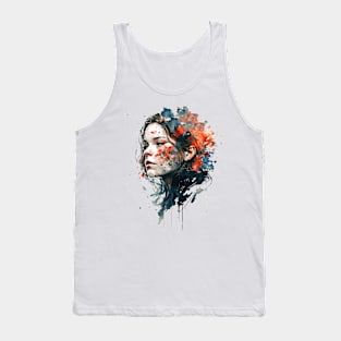 Flower Girl 00 Tank Top